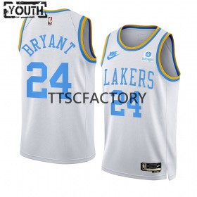 Camiseta Niños NBA Los Angeles Lakers Kobe Bryant 24 Nike 2022-23 Classic Edition Blanco Swingman